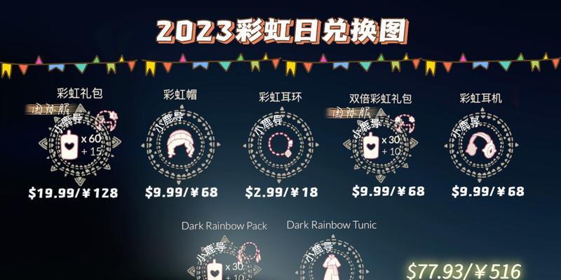 光遇三周年兑换图2023全面解读（以游戏为主，逐一分析兑换图细节）