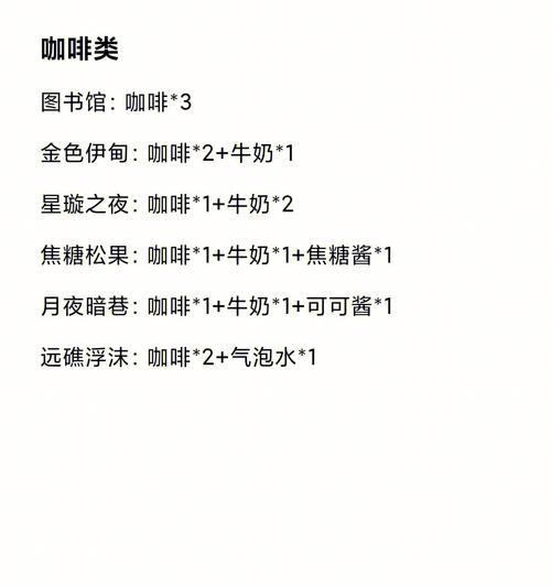 原神曲生酌微梦饮品合集（探索原神世界，品味曲生酌微梦的独特味道）